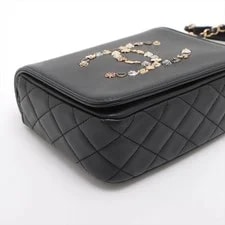 Chanel Coco Mark Single Flap Single Chain Icon Metal Fit 4