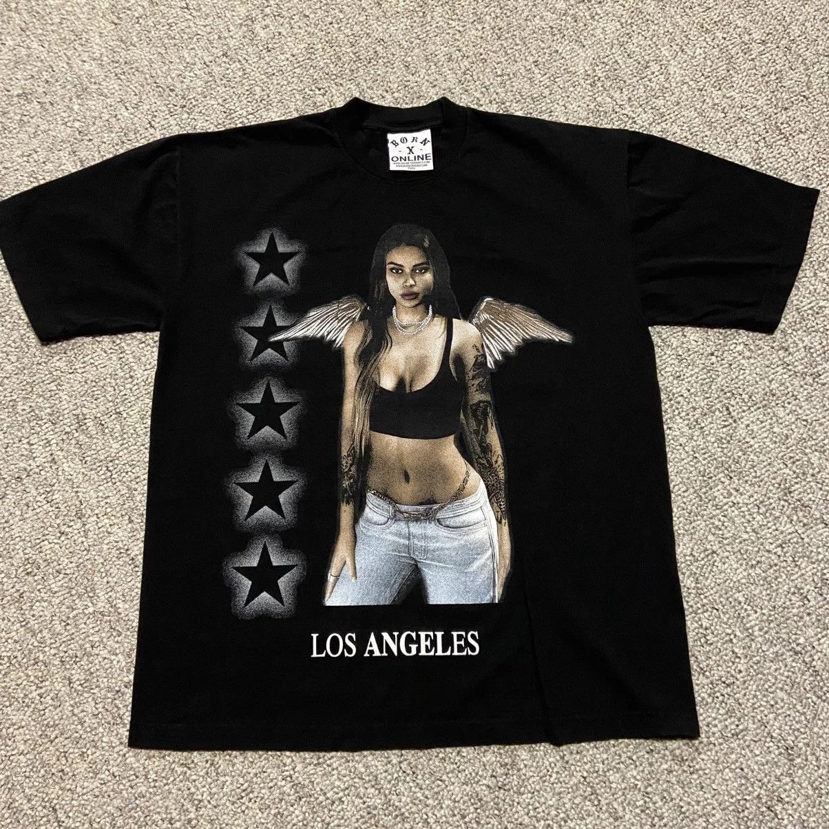 Born — Born X Raised Online Ceramics Angel Shirt — streetwear — resale