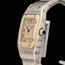 Cartier Santos Galbee 187901 18k Gold & Steel 29mm Quartz 2
