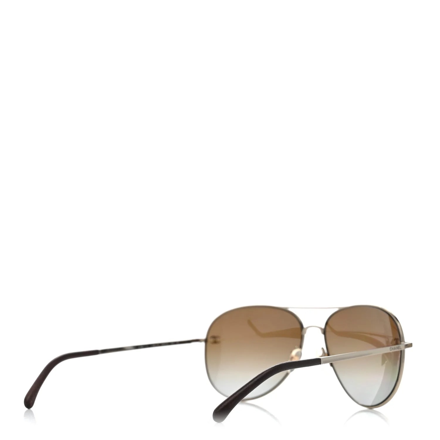 Metal Polarized CC Aviator Sunglasses 4189-T-Q 4