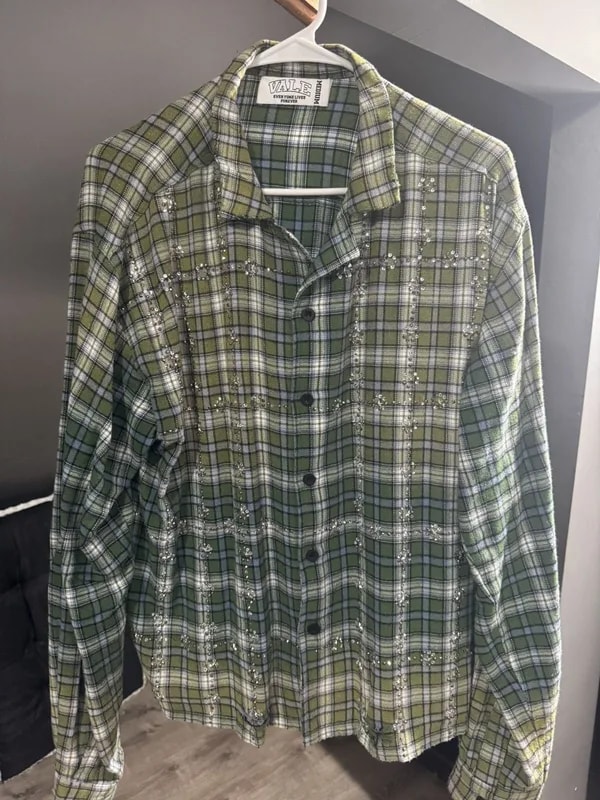 VALE RHINESTONE FLANNEL 2