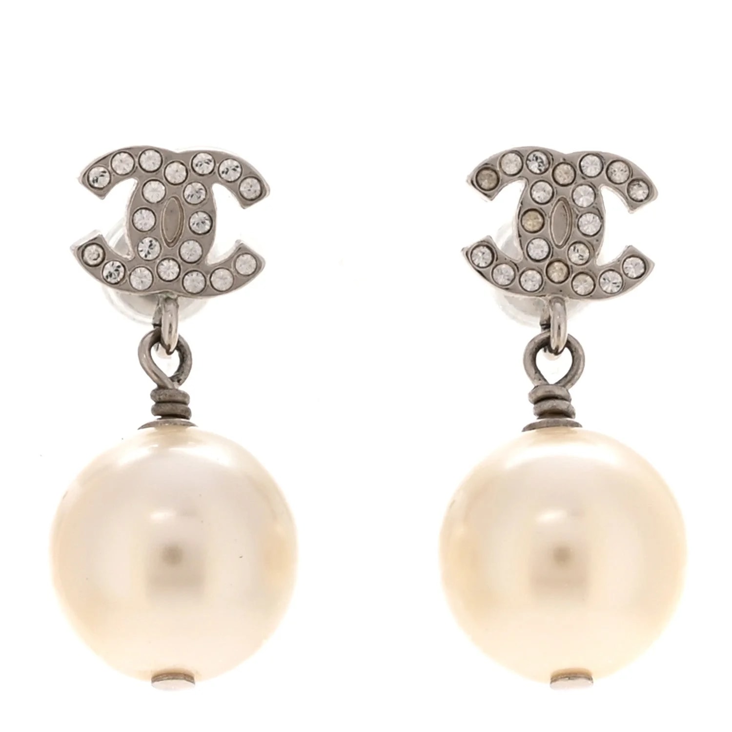 Chanel — CC Drop Pearly — Jewelry — resale