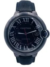 Cartier Ballon Bleu WSB0015 Automatic 42mm Black Leather Strap 2
