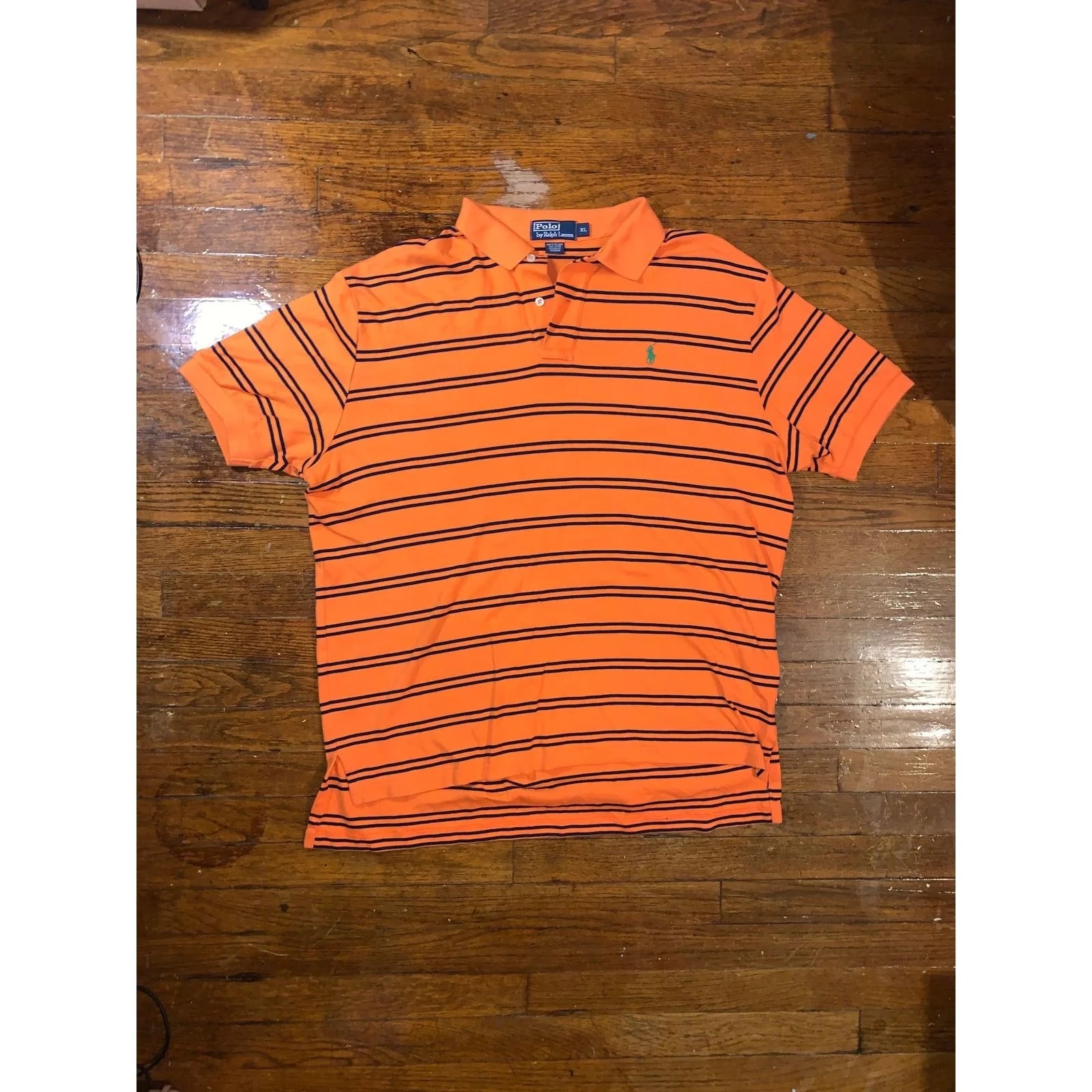 Polo Ralph Lauren — Polo Ralph Lauren Striped Polo Shirt XL Pony — streetwear — resale