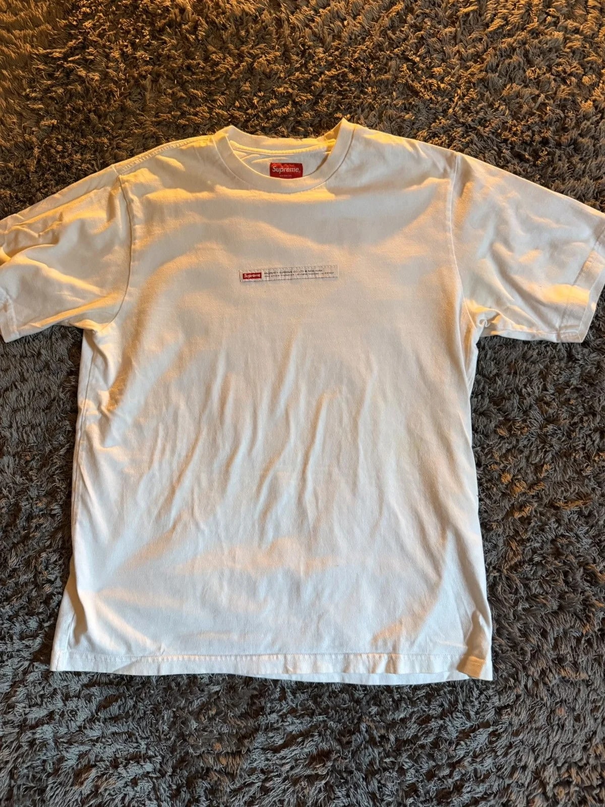 Supreme — Supreme Property Label S/S Top — streetwear — resale