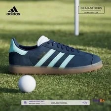 Adidas Gazelle Spikeless Night Clear Cloud Fedex 2