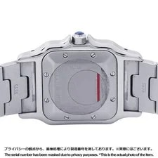 Cartier Santos Galbee SM W20024D6 Ivory Stainless Steel / 54079 Quartz #W2197 3