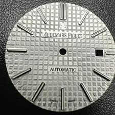 Factory Original Audemars Piguet White Dial for Royal Oak Steel 41MM Perfect 2