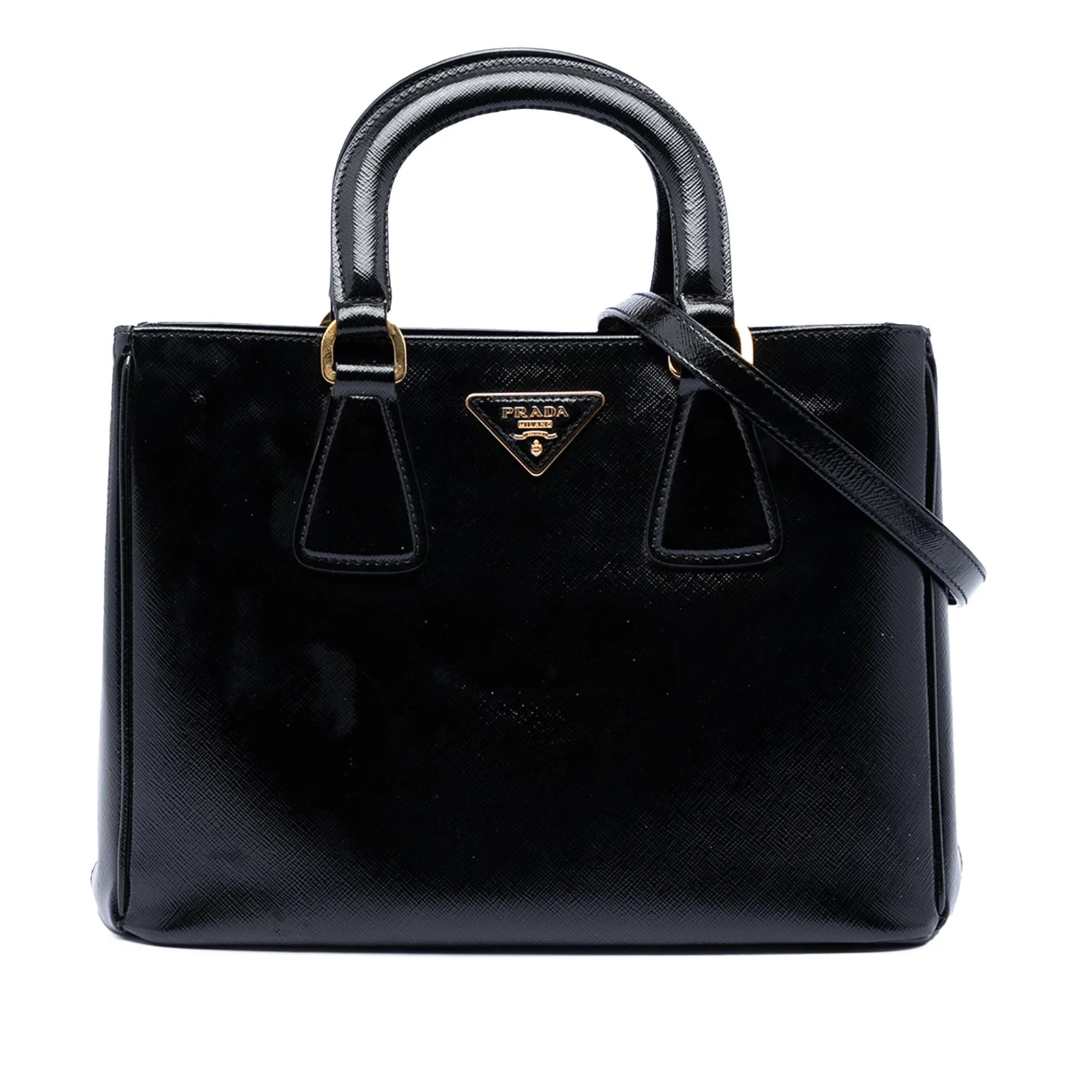 Prada — Vernice Top Handle — Handbag — resale