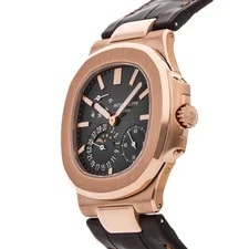 Patek Philippe Nautilus Date Moon Phases Rose Gold Auto 40mm 5712R-001 2