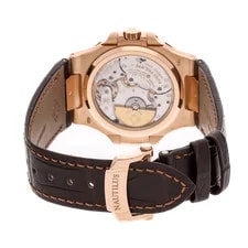 Patek Philippe Nautilus Date Moon Phases Rose Gold Auto 40mm 5712R-001 4
