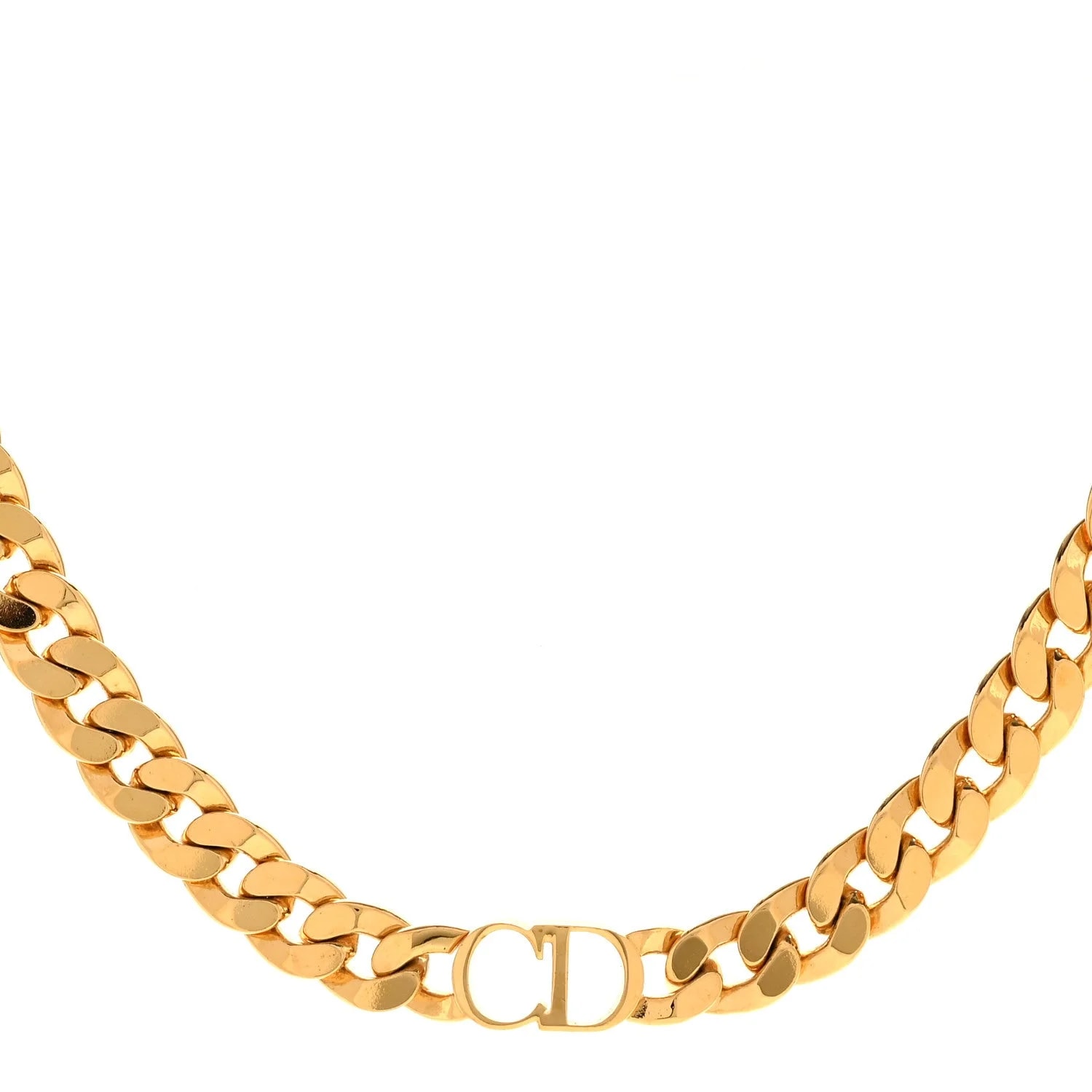 Dior — Metal Danseuse Etoile Chain Choker — Jewelry — resale