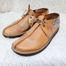 9.5US Vhtf Clarks Desert Trek Travel Boots Shoes Patchwork Mode 2