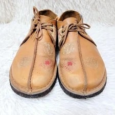 9.5US Vhtf Clarks Desert Trek Travel Boots Shoes Patchwork Mode 3