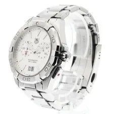 TAG Heuer Aquaracer WAY111Y.BA0928 41mm SS Silver Dial Quartz Date Alarm #C550 2