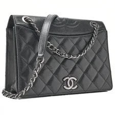 Chanel Full Flap Matelasse Chain Calf HW 3
