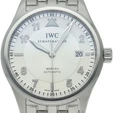 IWC — IWC Mark 16 Spitfire Pilot Stainless Steel Warranty — Watch — resale