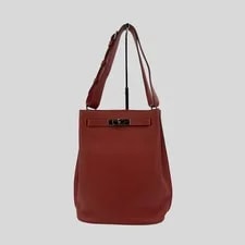 Hermès — Hermès So Kelly 22 Sanguine / Capucine Palladium Hardware — Handbag — resale