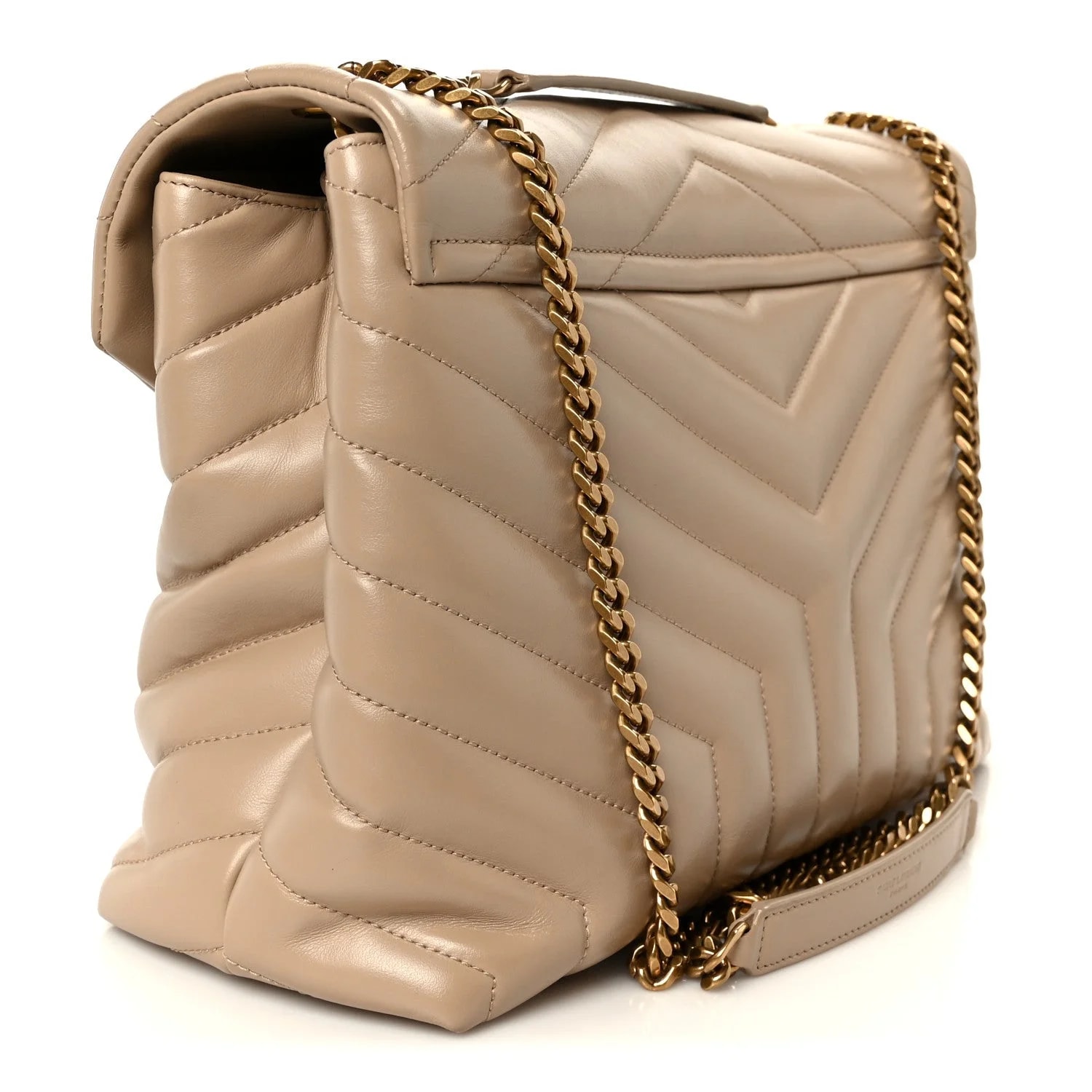 Y Medium Loulou Chain Satchel Dark 3
