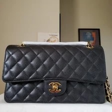 $11,300 Chanel Classic Medium Double Flap Hw Receipt 2019 3
