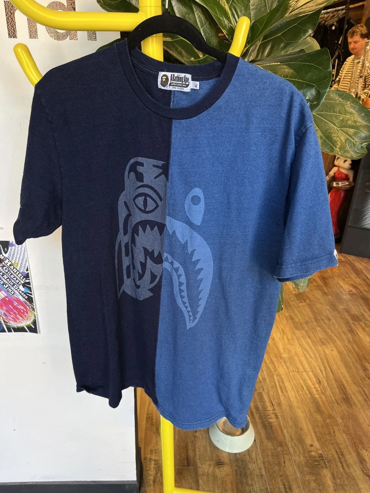 Bape — Bape Shark Split Tee — streetwear — resale