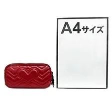 Gucci GG Marmont Mini Chain 546581Dtdct6433 Double G Chevron 4