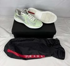 Prada — Prada American Cup - Sz 7 US SPB JA-365540 — Sneaker — resale