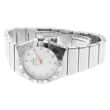 Omega Constellation 123.10.27.60.52.001 27mm SS Silver #C18175 2