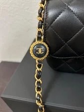 Chanel Chain Top Handle Flap Matelasse 383390 4