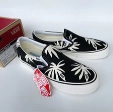 Vans — Vans Classic Slip-On Summer Leaf Us8.5 — Sneaker — resale