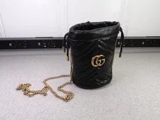 Gucci — Gucci Authentic GG Marmont Collection Bucket — Handbag — resale