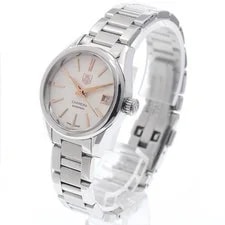 TAG Heuer — TAG Heuer Carrera Calibre 9 WAR2412-0 28mm SS Beige #C9424 — Watch — resale
