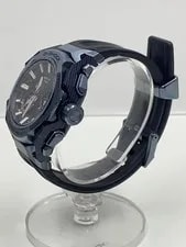 Casio Solar G Shock Analog Rubber BLK SS From Japan 2