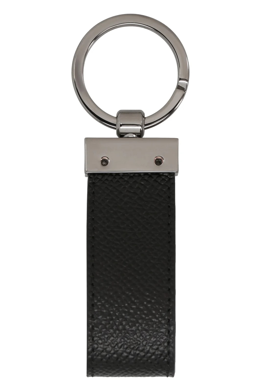 Dolce & Gabbana Dauphine-Print Key Case — Calf Keychains 3