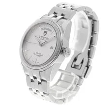 Tudor Glamour Date-day 56000 39mm SS Silver #C22024 2