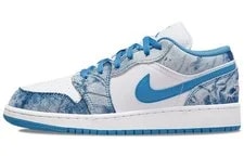 Jordan — [DM8947-100] -- Jordan Air 1 Low 'Washed ' Low Top Basketball Sho — Sneaker — resale