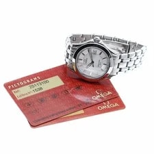 Omega Seamaster 120 Date Quartz With Warranty Card From Japan 2