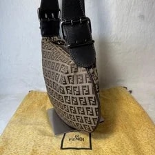 Fendi Zuccino Oyster Crossbody 4