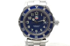 Read TAG Heuer 2000 Series WM1113 Quartz WatchBlue Dial 38mm 2