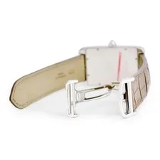 Cartier Tank American WB701351 Automatic 26.5mm K18WG Silver #HD193 3