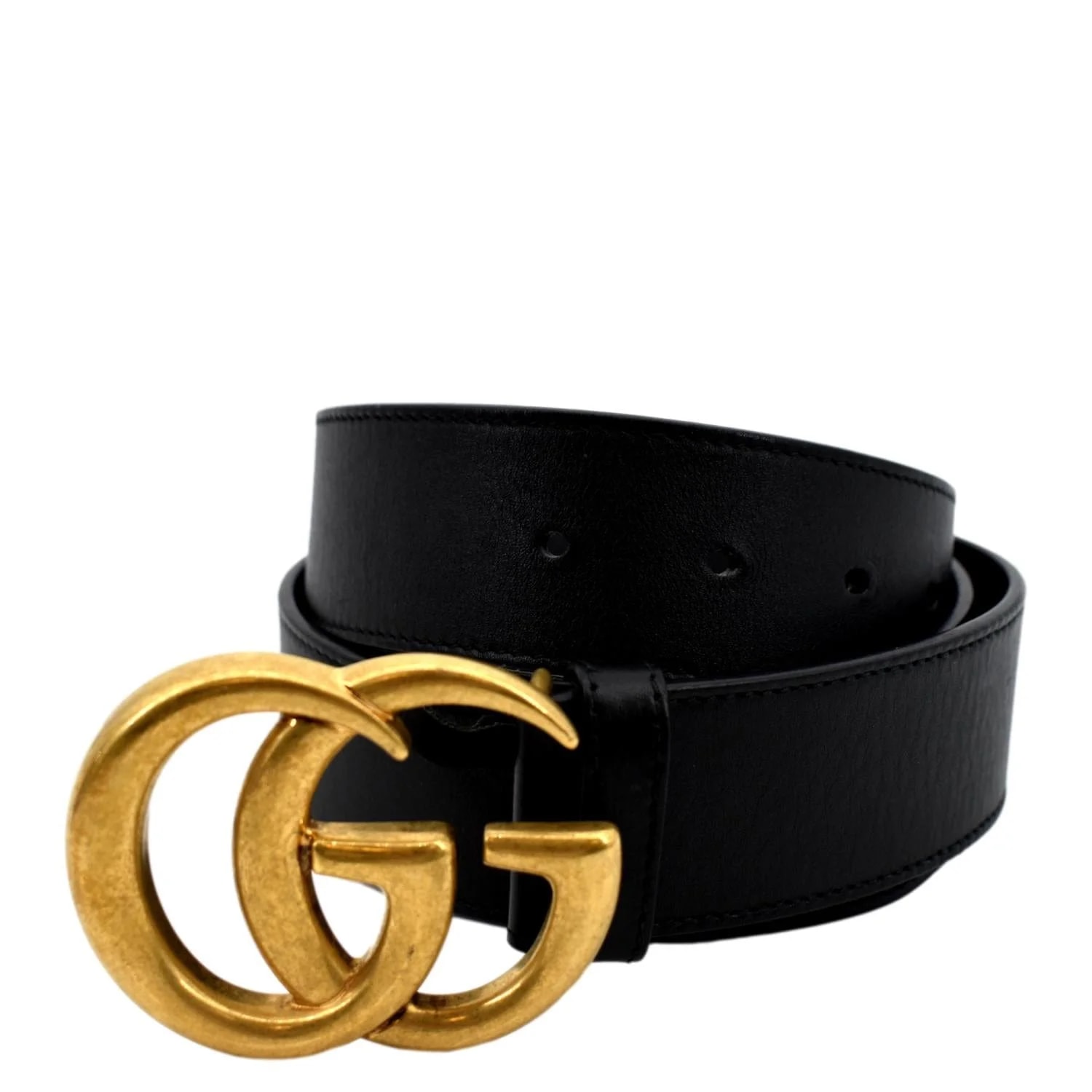Gucci — Gucci Double G Buckle Belt Size 90.36 400593 — Accessory — resale