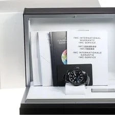 IWC Schaffhausen — IWC Schaffhausen Pilot Mark Xviii IW324703 41mm Ceramic Leather Navy #C178 — Watch — resale