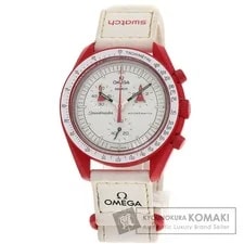 Swatch — Swatch SO33R100 Mission To Mars Ceramic Nylon ’S Red SO33R100 #S528054 — Watch — resale