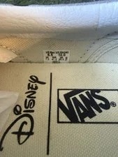Vans Disneyland Special Edition Mickey Mouse Face Super Cool! 8.5 10 4