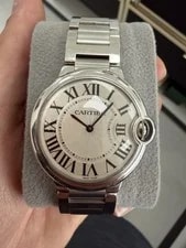 Cartier — Cartier Ballon Bleu Silver Dial on Steel W69011Z4 — Watch — resale