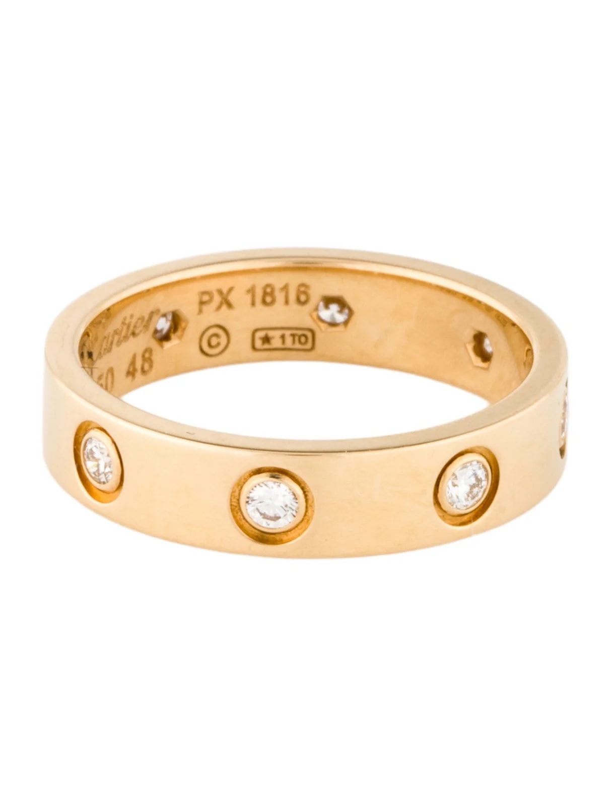 Cartier — Love , Small Model, 8 Diamonds — Jewelry — resale