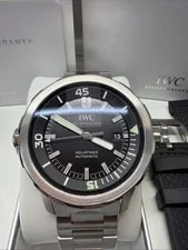 IWC Aquatimer Black 42mm Stainless Steel IW329002 2