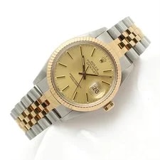 Rolex Champagne Gold Index Datejust 36 Combination 1987 155616886 2