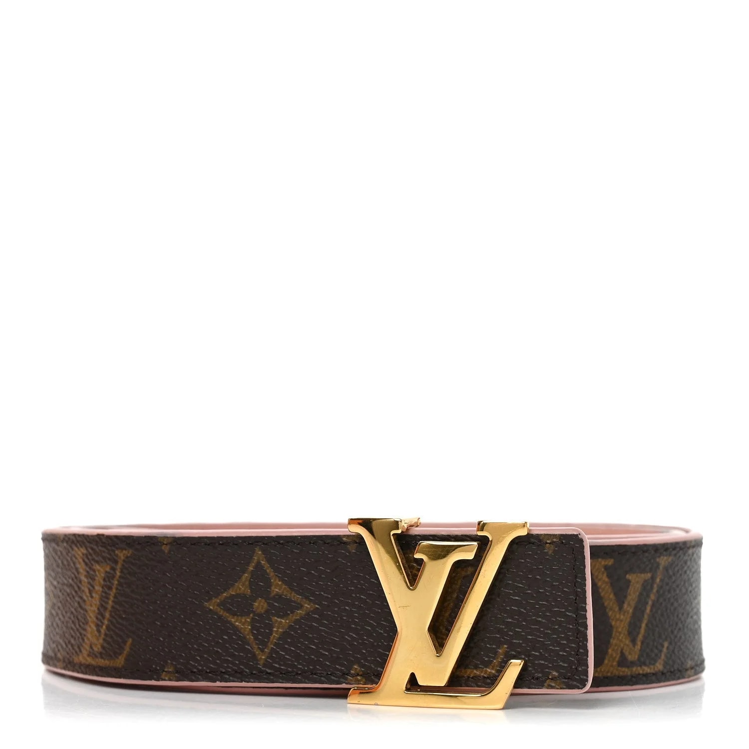 Louis Vuitton — 30mm Initiales Reversible Belt 80 32 Ballerine — Accessory — resale