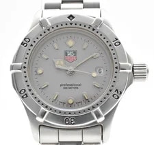 Tag Heuer — ▶️ TAG Heuer Professional 2000 962.208R Quartz Gray Dial — Watch — resale